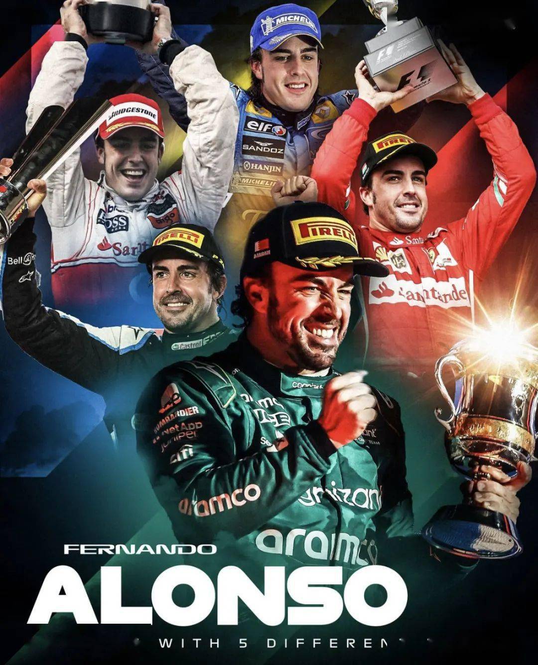 威廉姆斯力克红牛二队，阿隆索状态火热